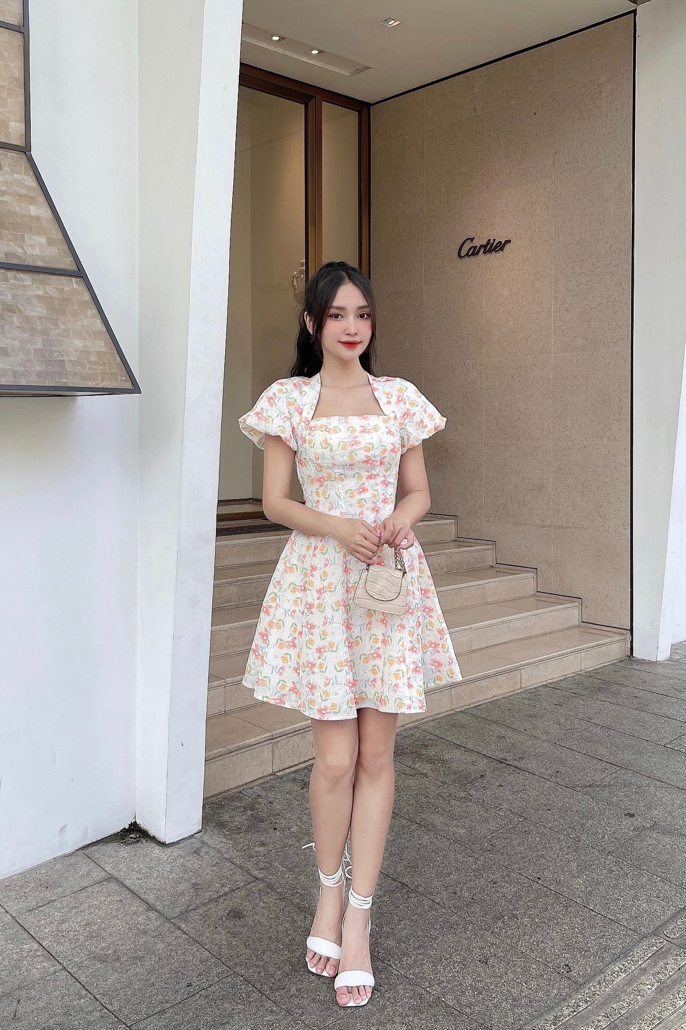 OLV - Đầm Gabino Flower Dress
