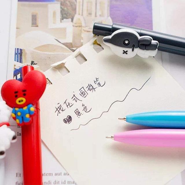 Bút bi bấm bt21