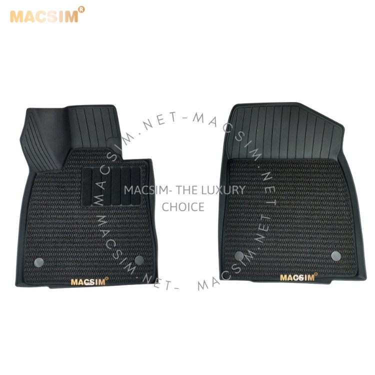 Thảm lót sàn ô tô 2 lớp cao cấp dành cho xe LEXUS RX 2016-2022 nhãn hiệu Macsim 3w chất liệu TPE