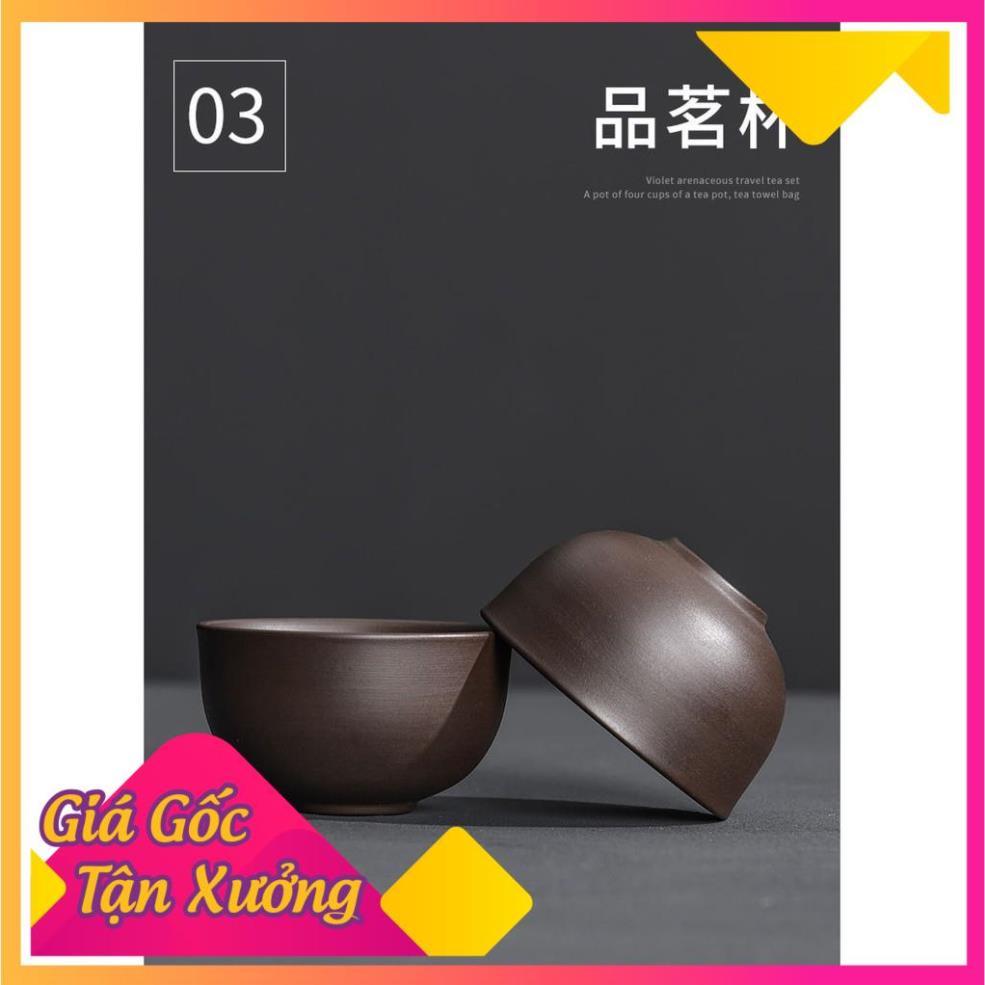 Bộ Bình Trà Có Túi Đựng Đi Du Lịch + Tặng Kèm Khăn Lau Cao Cấp FREESHIP  TP'S