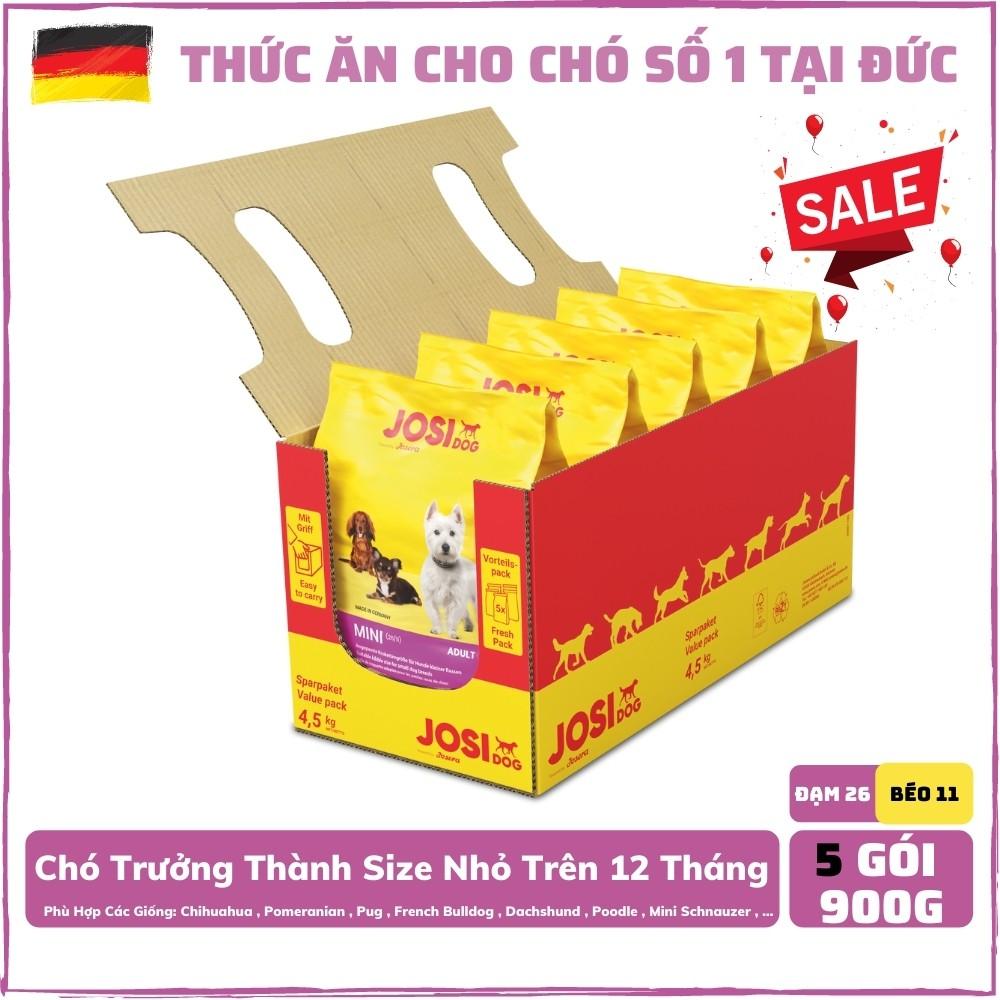 Combo 5 Gói Thức Ăn Chó Trưởng Thành Các Giống Chó Size Nhỏ - Josera JosiDog Mini 900G
