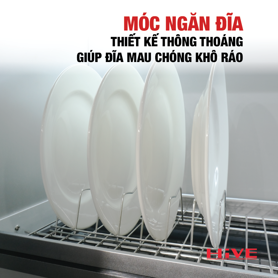 KỆ CHÉN BÁT CỐ ĐỊNH PREMIUM TREO TỦ BẾP