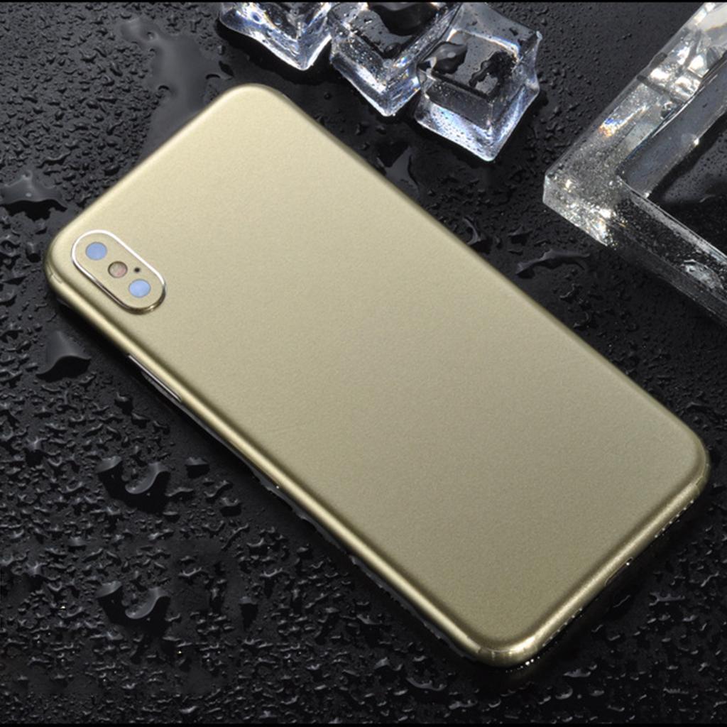 Rear Screen Protective Sticker Full Coverage Film Golden for iPhoneXs,Xs MAX