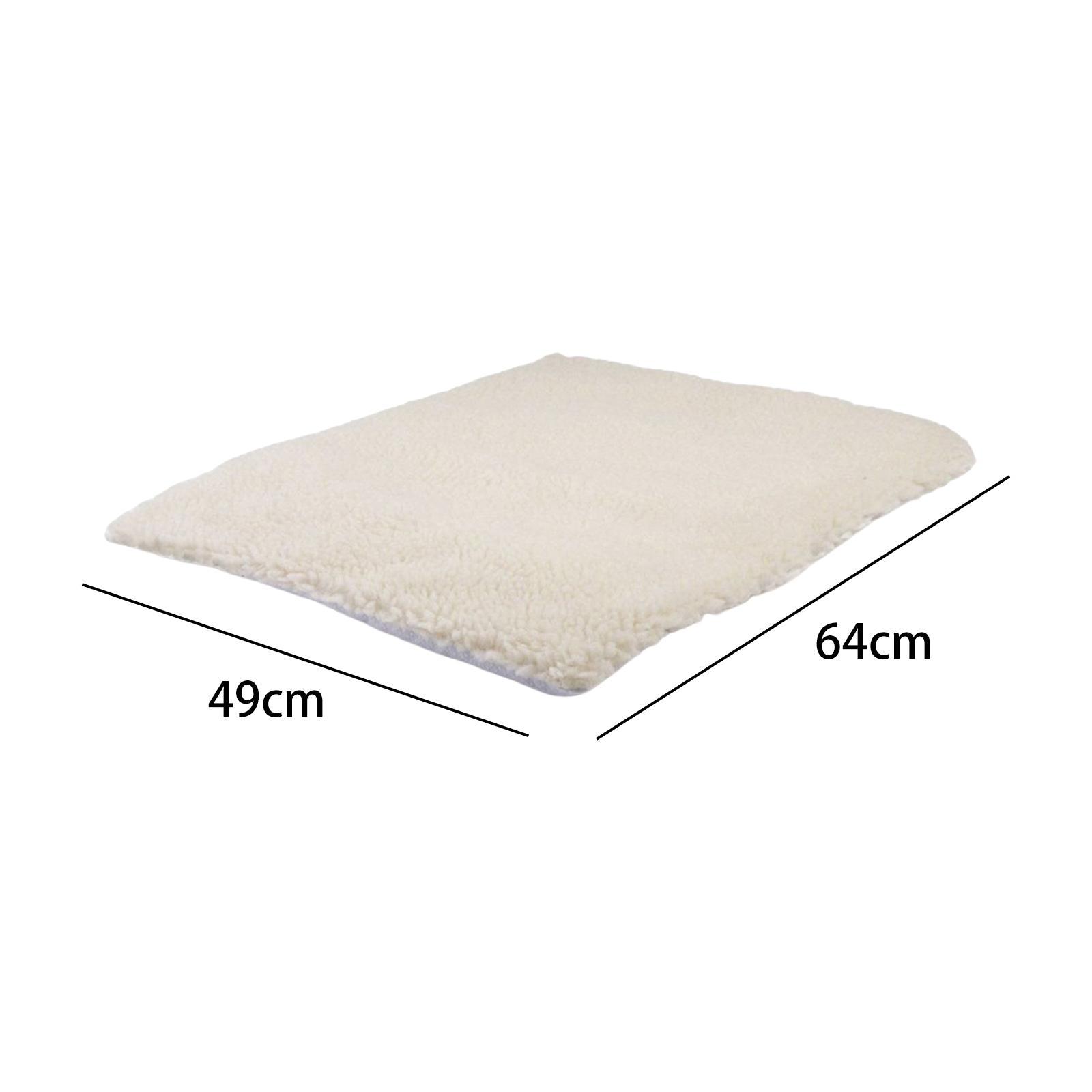 Foldable Warm Pet Blanket, Cat Sleeping Pad Washable, Bedding Cushion, Supplies Dog Mat Kennel, for Puppy Small Medium Rabbit Couch Travel