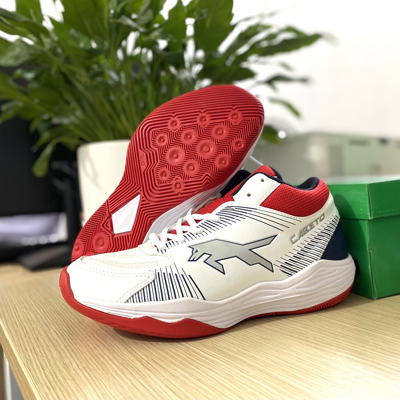 Giày đánh bóng chuyền, bóng rổ VHD siêu nhẹ, siêu bền - Hàng công ty