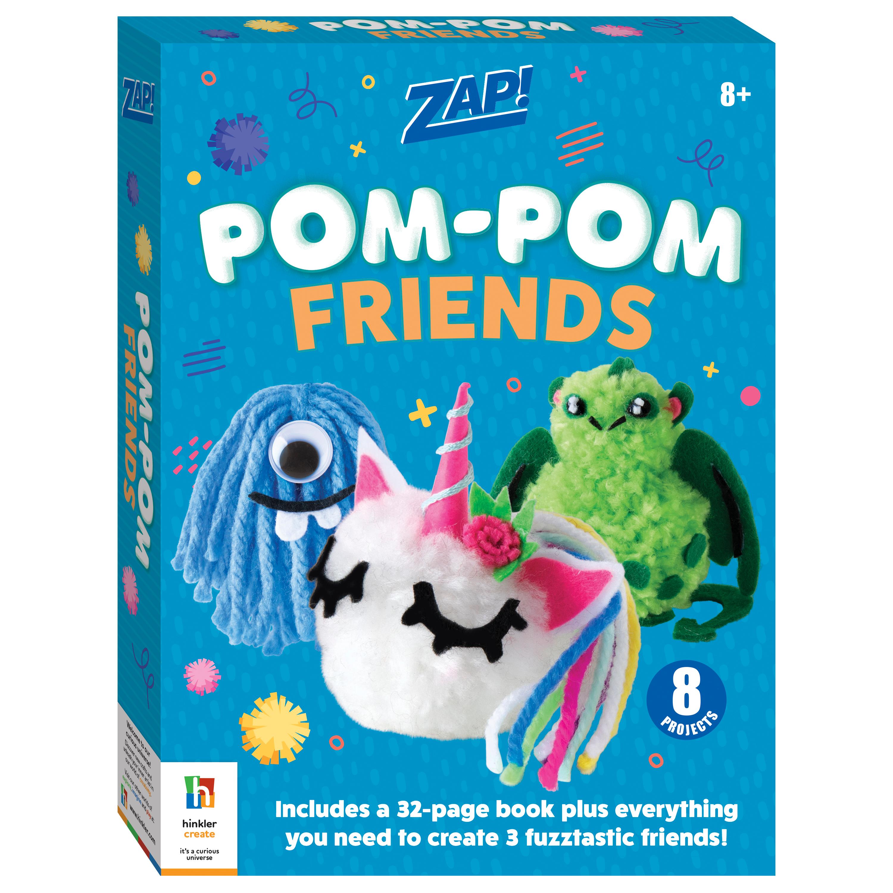 Sách ngoại văn: Zap! Pom-Pom Friends Kit