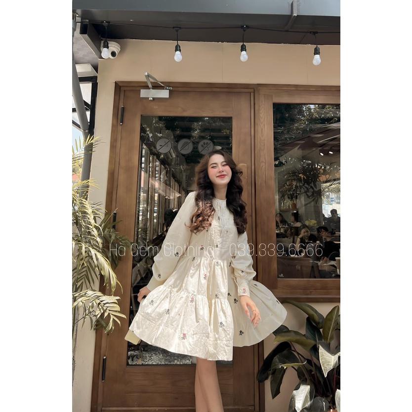 VÁY BABYDOLL VẢI ĐŨI LINEN