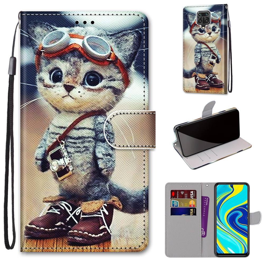 Ốp điện thoại nắp lật kèm ngăn đựng thẻ cho Xiaomi Redmi Note 9 Pro Redmi Note 9S Redmi 10X 4G Xiaomi Redmi Note 8 Pro