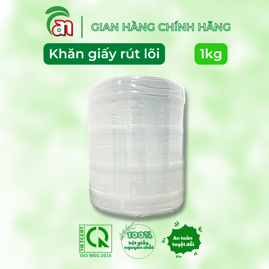 Khăn Giấy Đa Năng Rút Từ Lõi PONYO Center-Pull cuộn 1kg