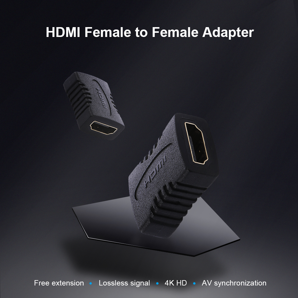 Bộ Chuyển Đổi HD 4K Female To Female Đồng Bộ Hóa SV Tốc Độ Cao