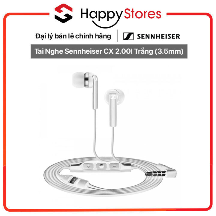 Tai nghe SENNHEISER CX 2.00i - HÀNG CHÍNH HÃNG