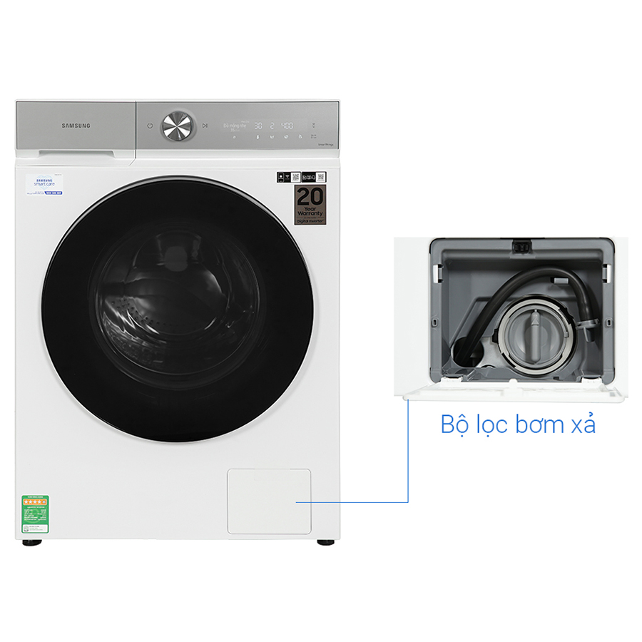 Máy giặt sấy Samsung Inverter 12 kg WD12BB944DGHSV chỉ giao HN