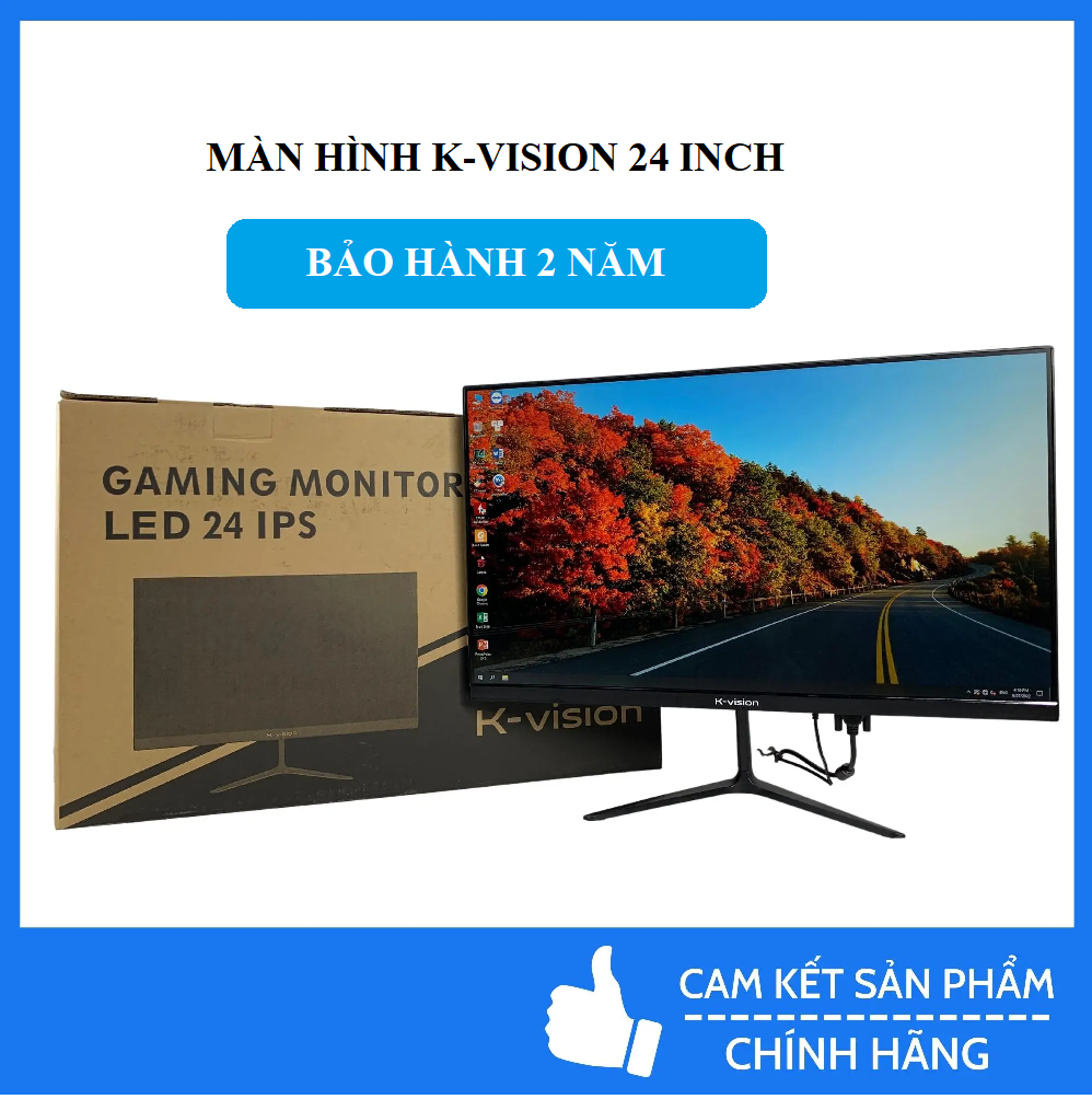 Màn hình K-vison 24 inch GM241VNG độ phân giải FUll HD 1920x1080 - Chống Lóa - Tần số 165Hz - Hàng Chính Hãng