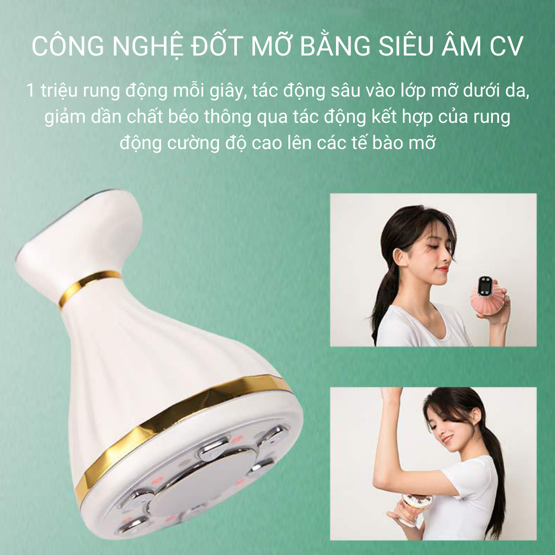 Máy RF-FAT REMOVAL, Máy Massage Toàn Thân Công Nghệ Siêu Âm RF, Nâng Cơ Trẻ Hóa Da Mặt