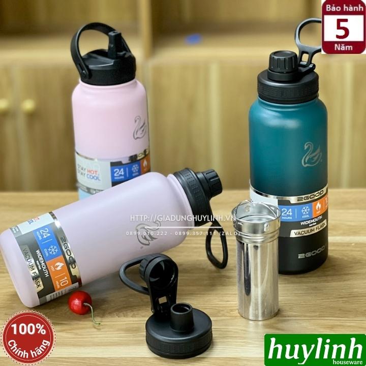 Bình giữ nhiệt nóng lạnh 2Good WF01 - 946ml (32oz) (Combo 2 nắp Và lõi lọc Detox Inox 304)