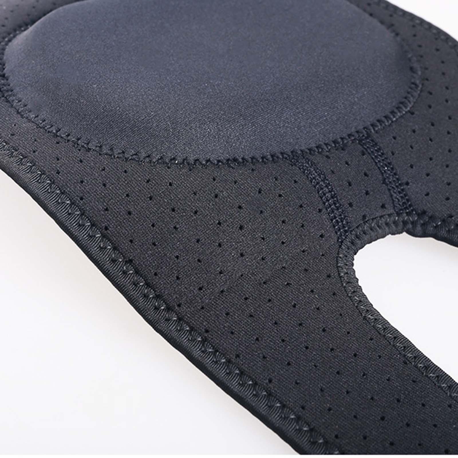 Knee Brace Breathable Knee Pad Patella Support for Yoga Basketball Tennis Black