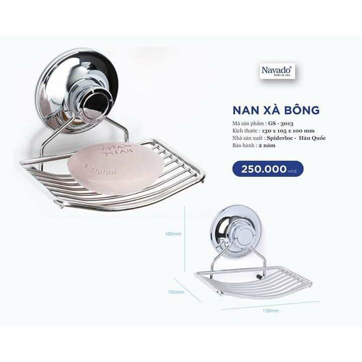 Phụ kiện phòng vệ sinh - Nan xà phòng hít chân không GS3013
