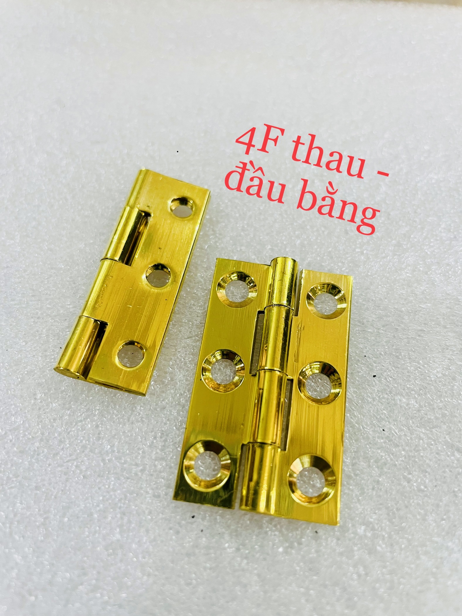 Bản lề lá mini đồng thau cao cấp - Giá cặp