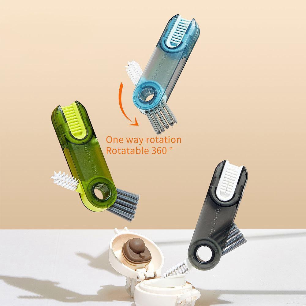 Bàn chải vệ sinh ly cốc hình chữ U 3 trong 1 tiện lợi