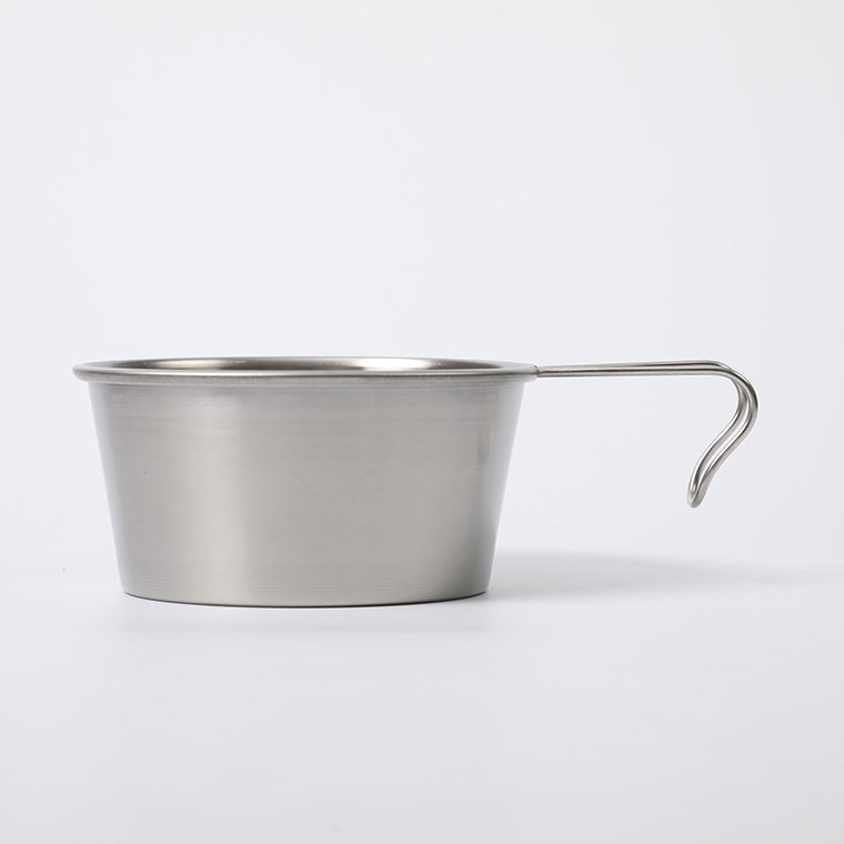Tô inox có tay cầm Echo Metal Ø12cm - Hàng nội địa Nhật Bản nhập khẩu chính hãng