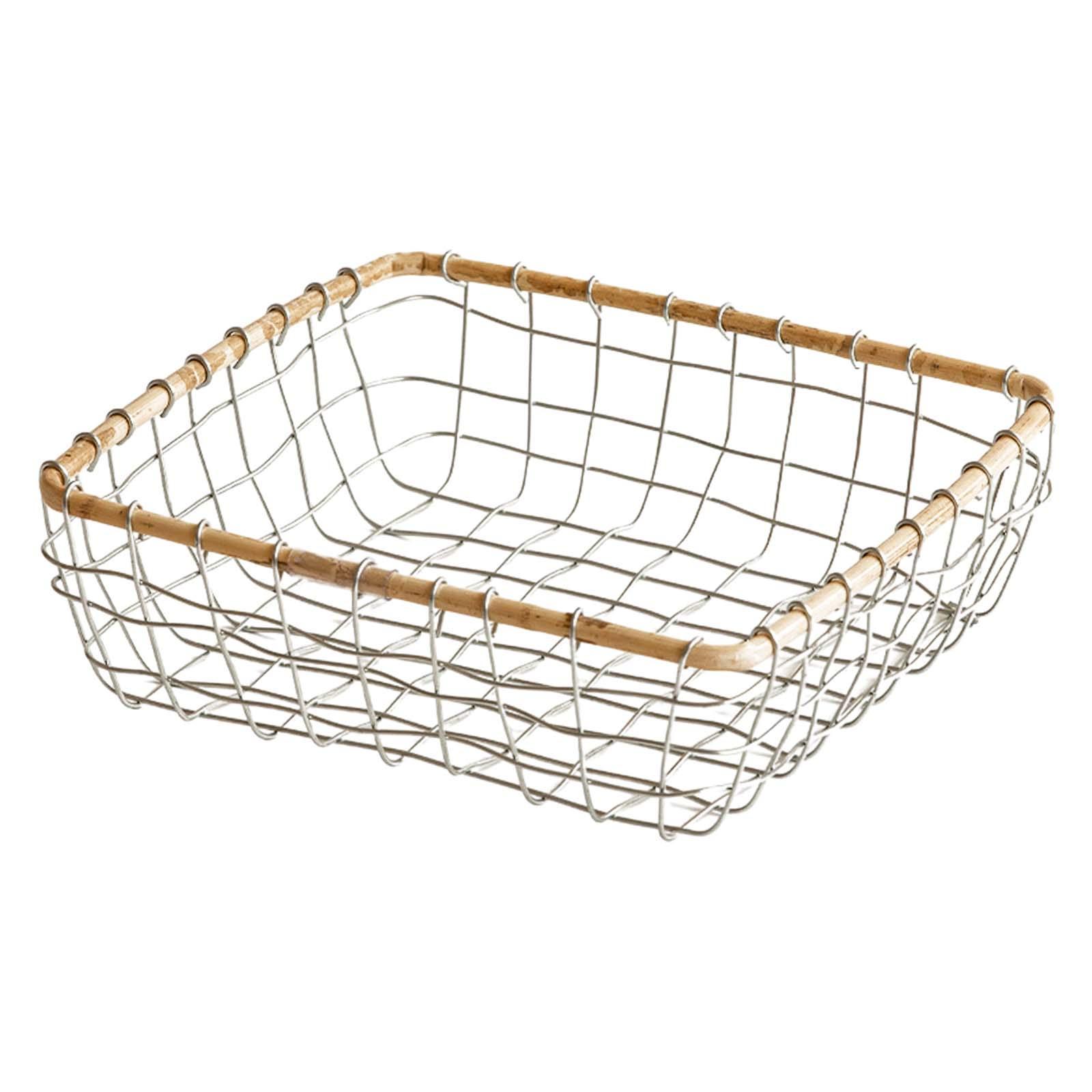 Fruit Basket Wire Basket Desk Creative Countertop Chicken Egg Storage Basket
