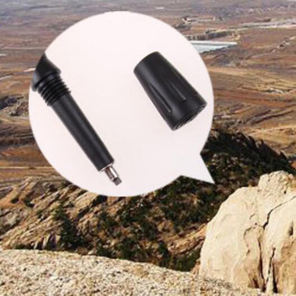 Pack of 5pcs Trekking Pole Tips Walking Stick Cover Protector Accessories