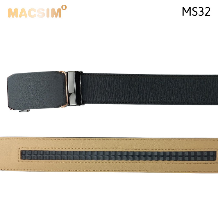Thắt lưng nam da thật cao cấp nhãn hiệu Macsim mã ms32