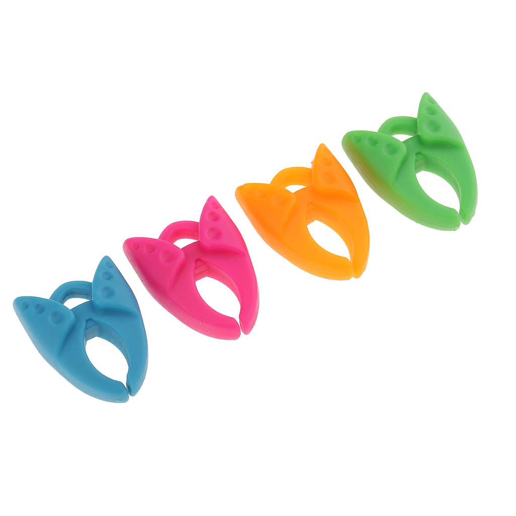 4x12 Pieces Assorted Color Bobbin Holders Clips
