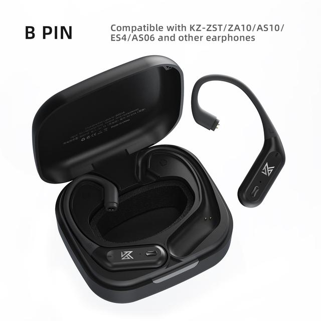 KZ AZ09 Pro Bluetooth 5.2 Cáp Nâng cấp cáp tai không dây có vỏ sạc cho KZ ZAS ZAX ZSX AST ZS10 EDX Pro