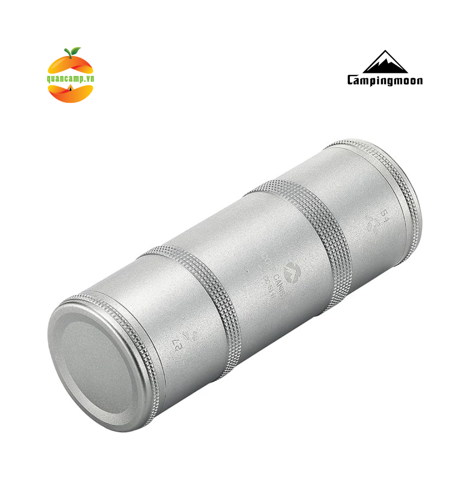 Hộp đựng trà, cà phê hợp kim nhôm Campingmoon CC-50-BK/ CC-51-BK / CC-50-H / CC-51-H