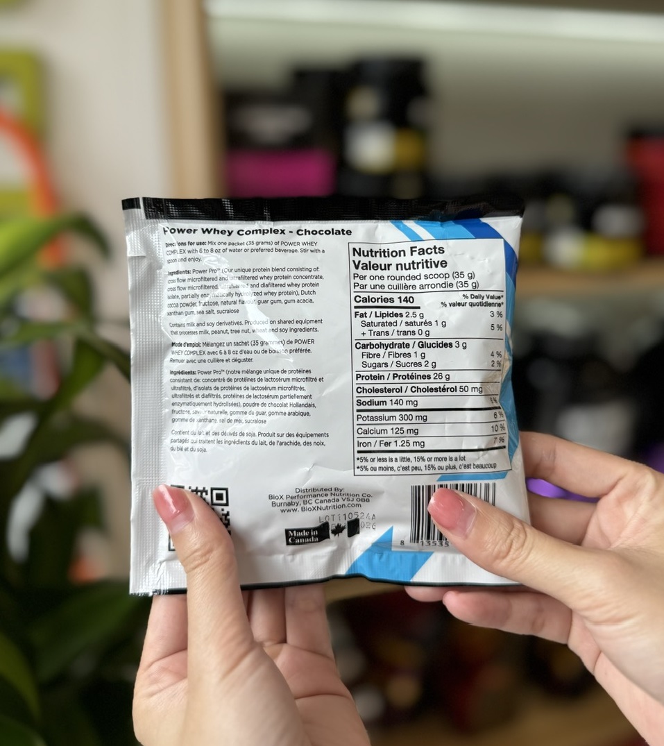 Sữa Tăng Cơ Power Whey Complex BioX - Gói 35g