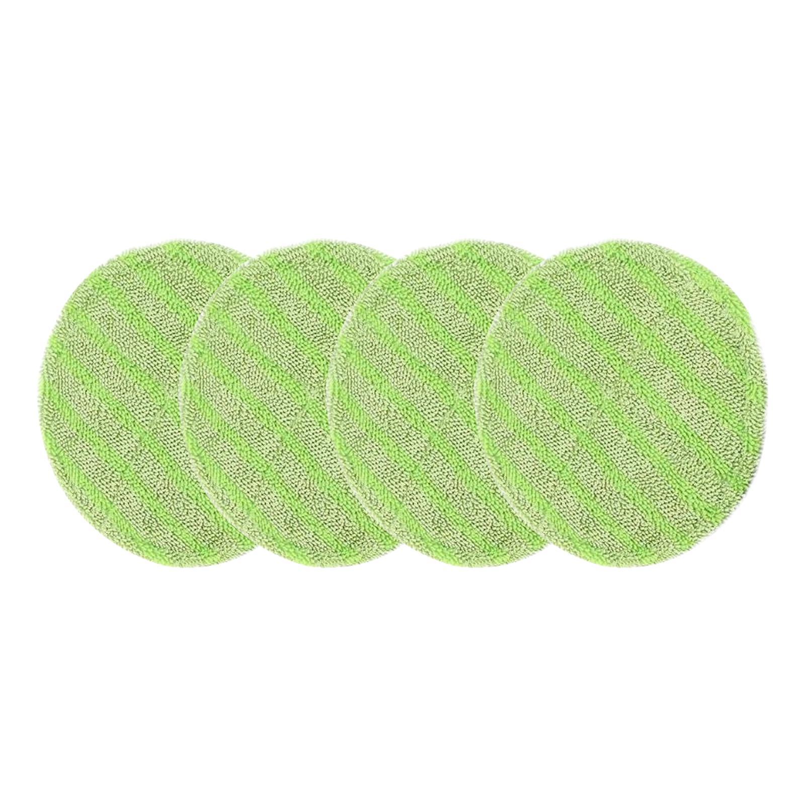 8Pcs Round Mop Replacement Pads 6.5inch Floor Cleaning Spin Pads for Electric Rotary Mop Hardwood Tile Parquet Floors and Other Floors