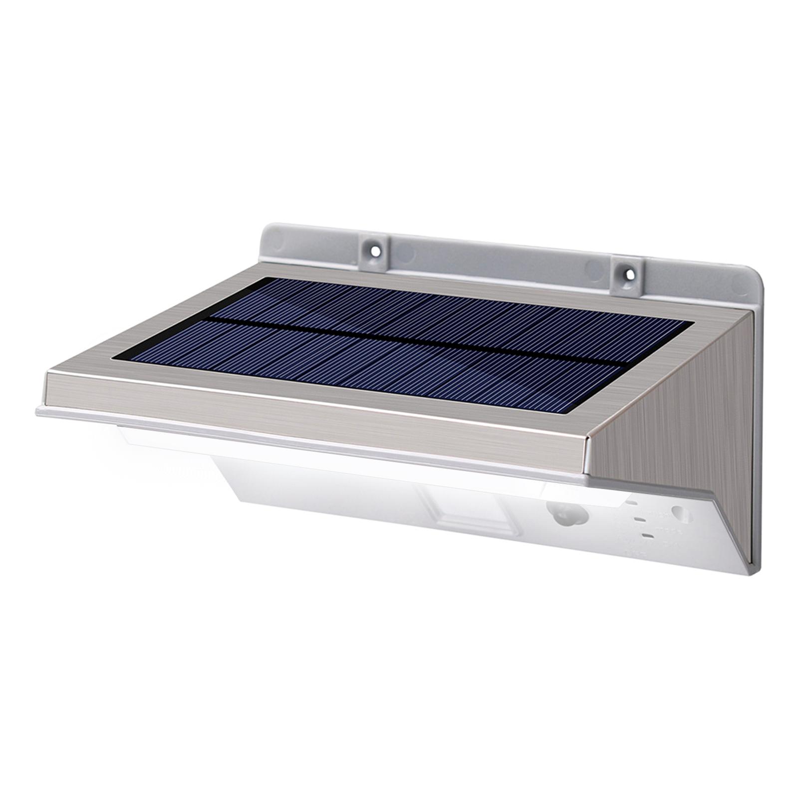 Đèn tường LED Cảm biến chuyển động ngoài trời, sử dụng năng lượng mặt trời với 3 chế độ chiếu sáng