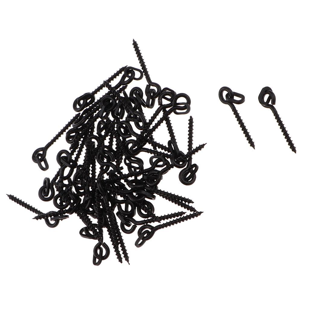 50x Fishing Terminal Rig Carp Boilie Screw