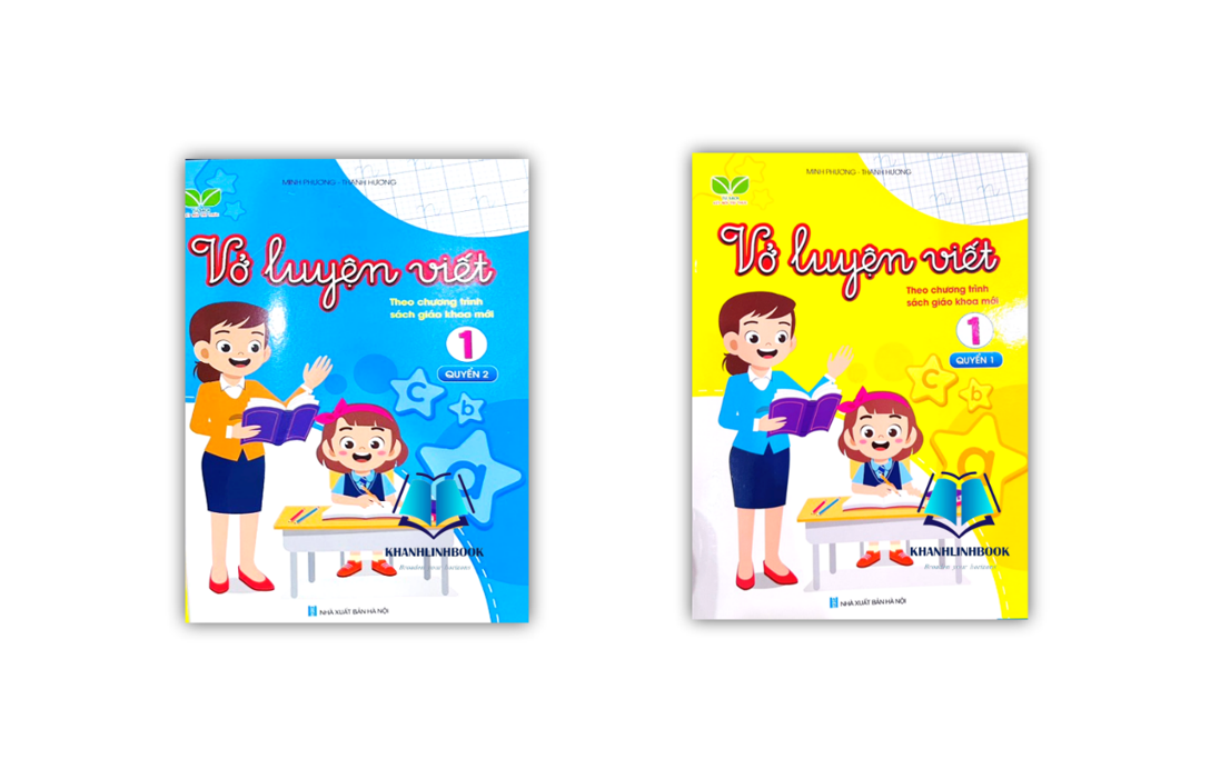 Sách - Combo Vở Luyện Viết Lớp 1 - quyển 1 + 2