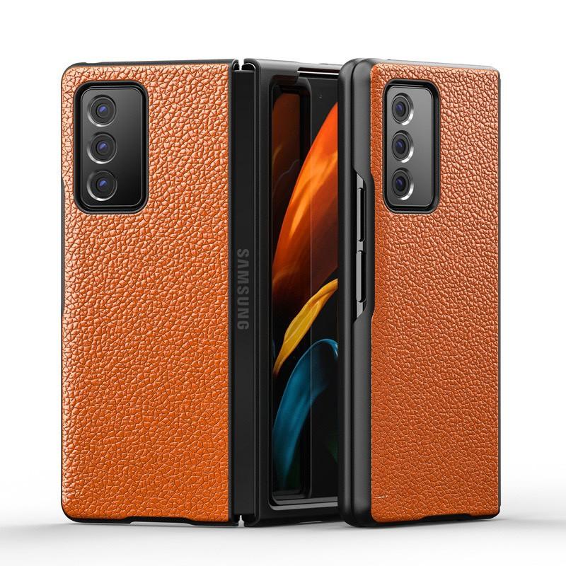 Ốp lưng Galaxy Z Fold 2 Likgus Leather Case dành cho samsung chống xốc, sang trọng