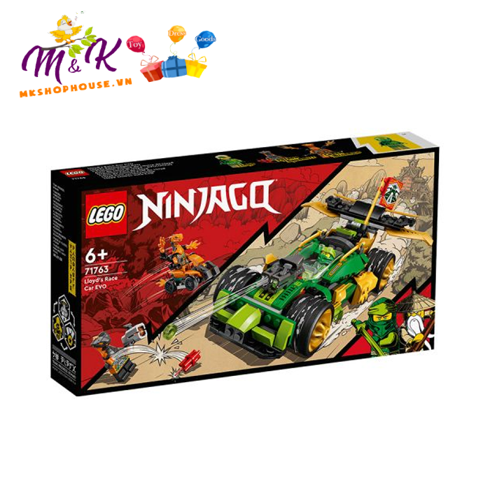 Đồ Chơi LEGO NINJAGO Xe Đua Tốc Độ Của Lloyd 71763