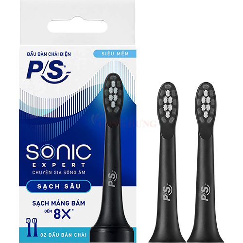 Đầu bàn chải thay thế bàn chải điện P/S Sonic Expert (Set 2 cái) - Hàng chính hãng