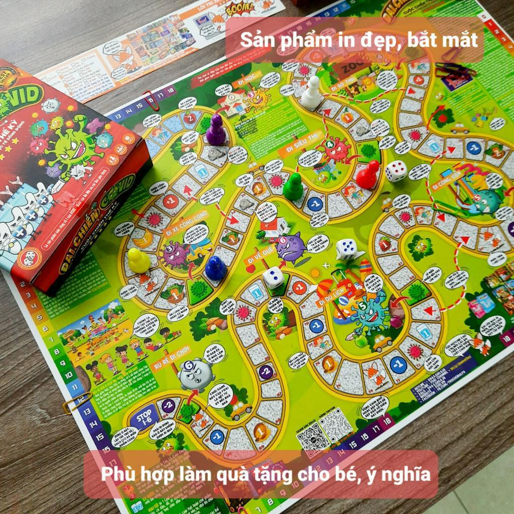 Đồ Chơi Board Game Đại Chiến Covid