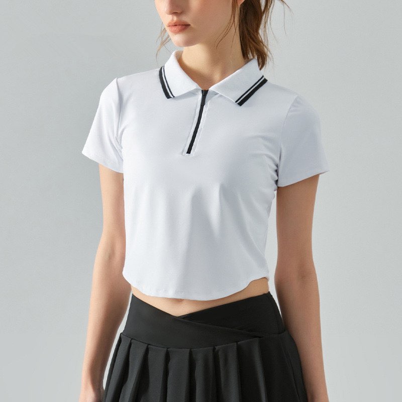 Áo pull thể thao nhanh khô tập Gym, Tenis, Pickle Ball cho nữ