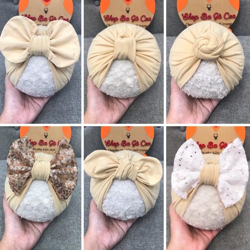 Mũ turban cho bé