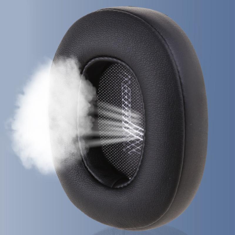 Vỏ Bọc Đệm Tai Nghe Bằng Da Thay Thế Cho J-B-L E55BT
