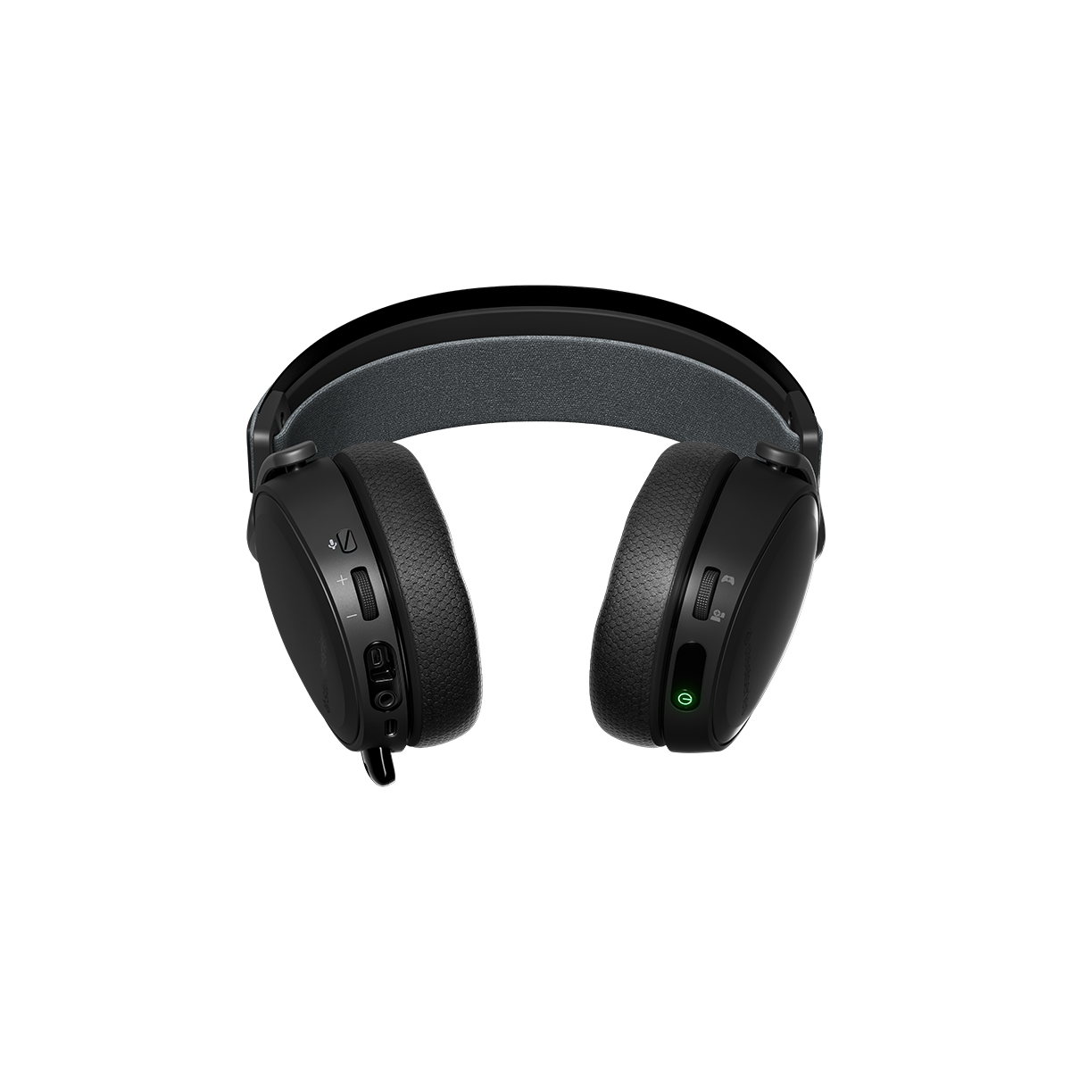 Tai nghe chụp tai gaming không dây SteelSeries Arctis 7+ Wireless màu đen/trắng, thời gian nghe 30H, Hàng chính hãng, Bảo hành 1 năm