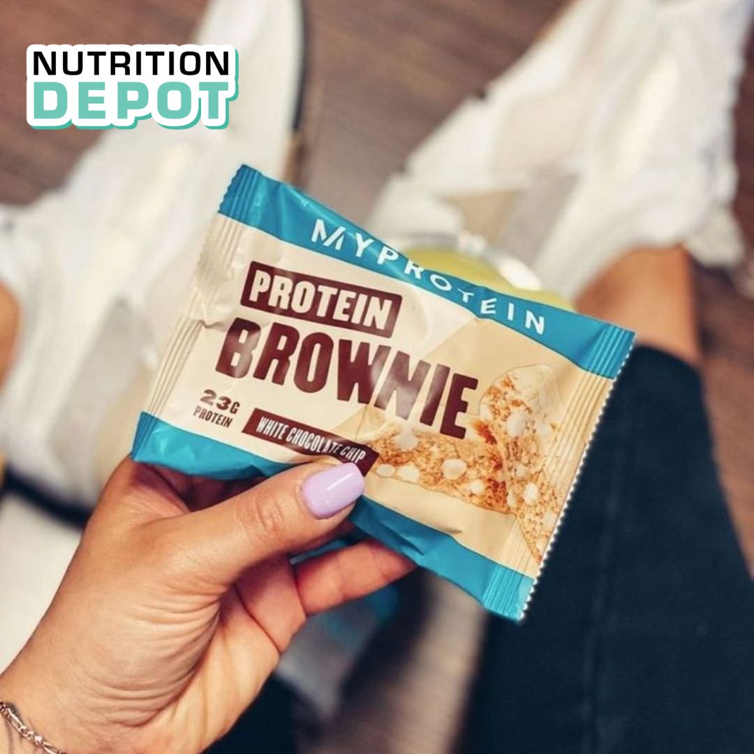 Bánh Protein Brownie Myprotein bổ sung năng lượng và Protein hộp 12 cái - Nutrition Depot Vietnam