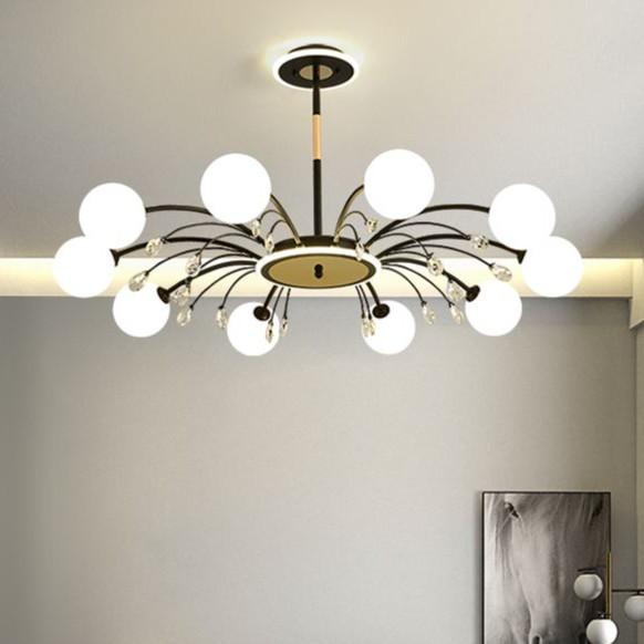 Đèn chùm TIVEN kiểu dáng tinh tế, sang trọng trang trí nhà cửa hiện đại - kèm bóng LED chuyên dụng.