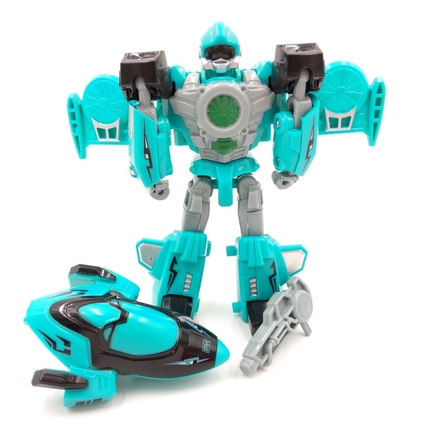 Đồ Chơi Robot Biến Hình Siêu Xe Màu Xanh Boy Toys - AB-18A