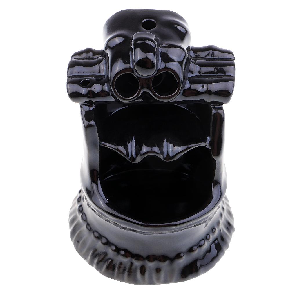 Mini Backflow Incense Burner Ceramic Cone Incense Burner Holder Ornament