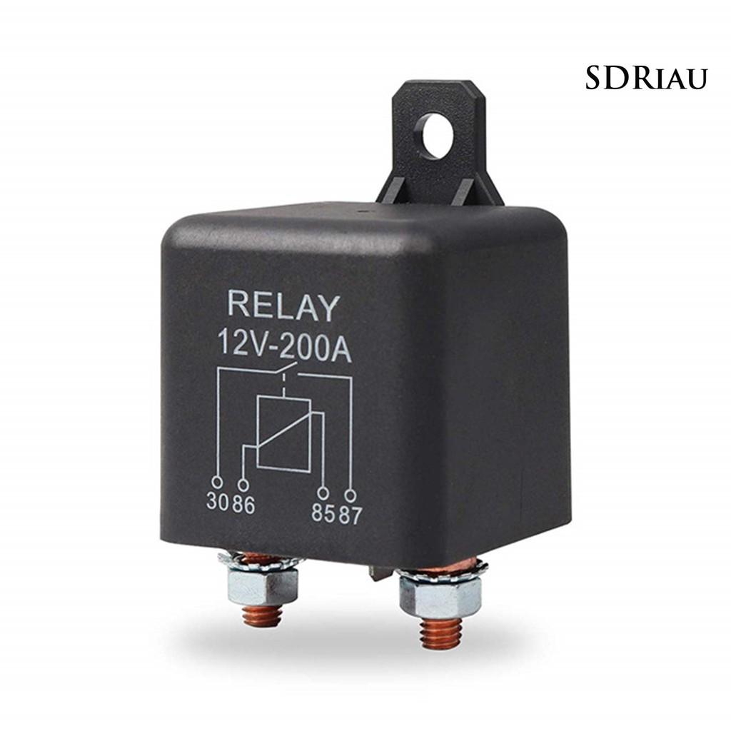 Rơ Le Khởi Động 4 Pin Qcd-Zl180 12v 200a Chuyên Dụng