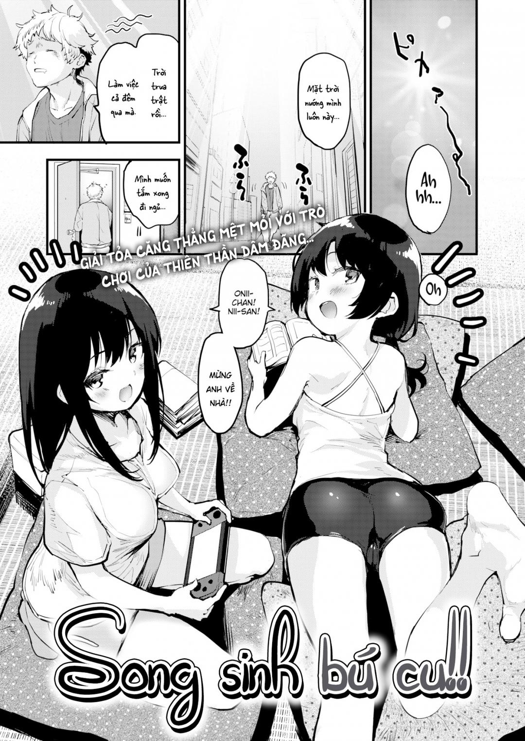 cặp song sinh bú cu! chapter 1 1