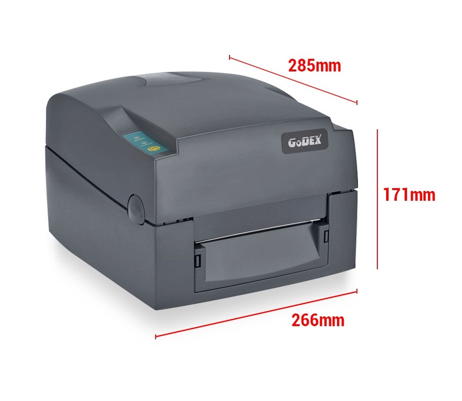 COMBO Máy in mã vạch Godex G500 + Tem + Mực Wax Premium